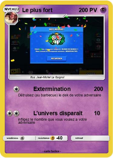 Pokemon Le plus fort