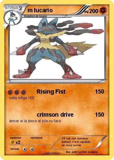 Pokemon m lucario