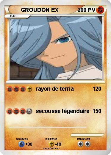 Pokemon GROUDON EX