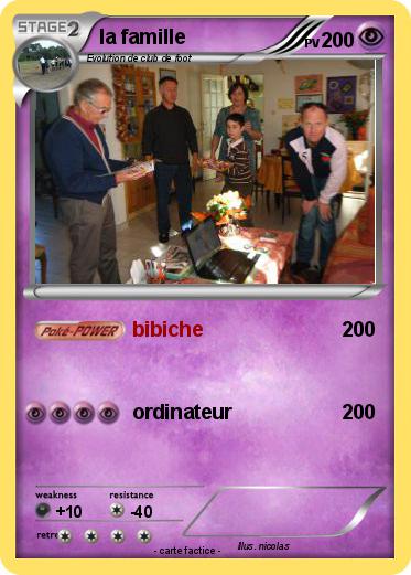 Pokemon la famille