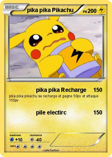 Pokemon pika pika Pikachu