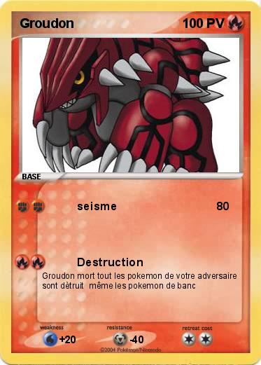 Pokemon Groudon