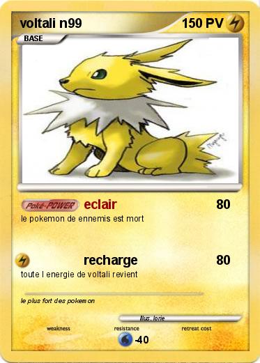 Pokemon voltali n99