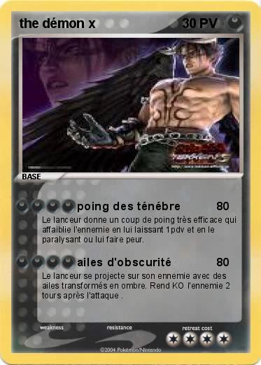 Pokemon the démon x