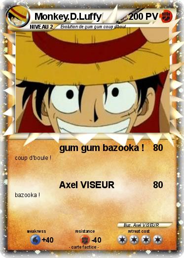 Pokemon Monkey.D.Luffy