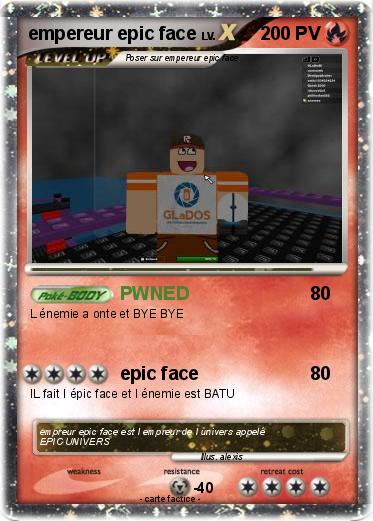 Pokemon empereur epic face