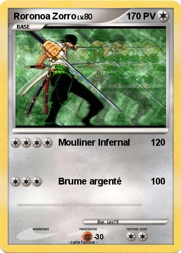 Pokemon Roronoa Zorro