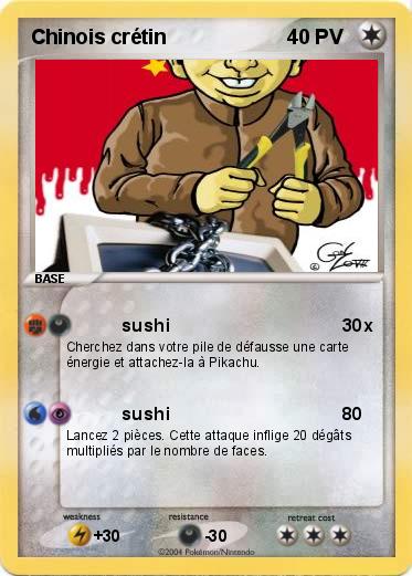 Pokemon Chinois crétin