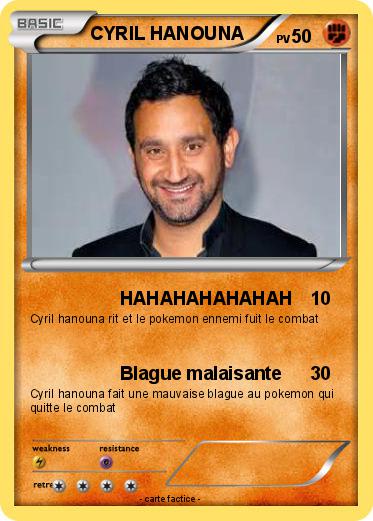 Pokemon CYRIL HANOUNA