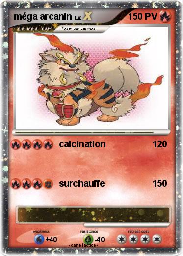 Pokemon méga arcanin