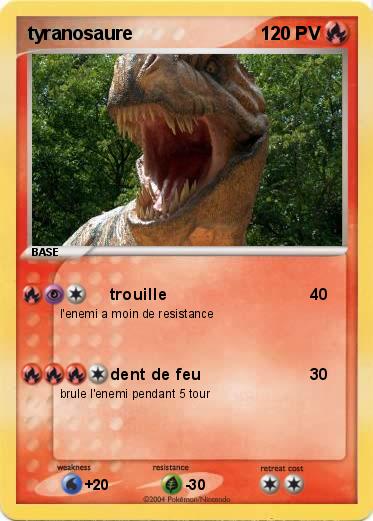 Pokemon tyranosaure