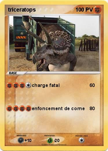 Pokemon triceratops