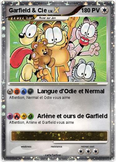 Pokemon Garfield & Cie