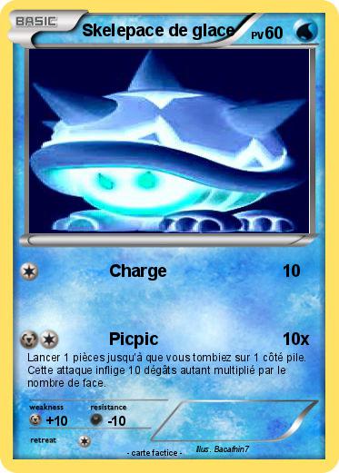 Pokemon Skelepace de glace