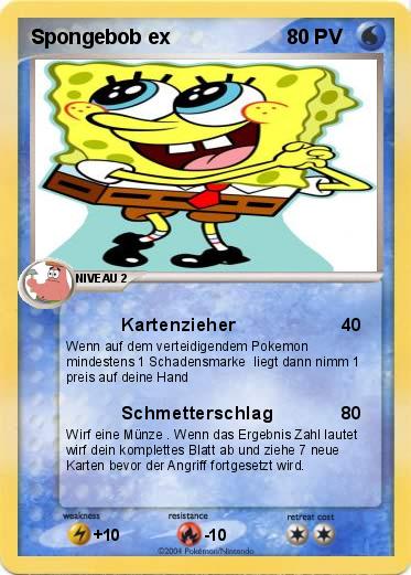 Pokemon Spongebob ex