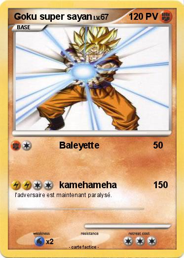 Pokemon Goku super sayan