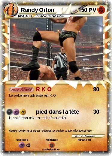 Pokemon Randy Orton