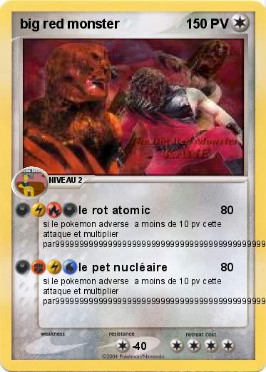 Pokemon big red monster