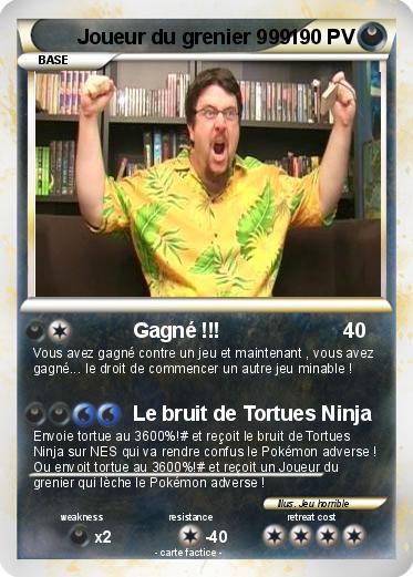 Pokemon Joueur du grenier 999