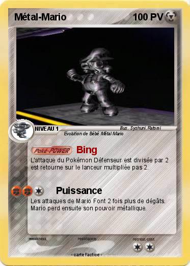 Pokemon Métal-Mario