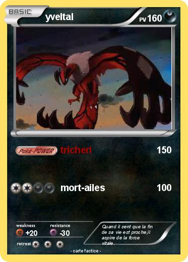 Pokemon yveltal