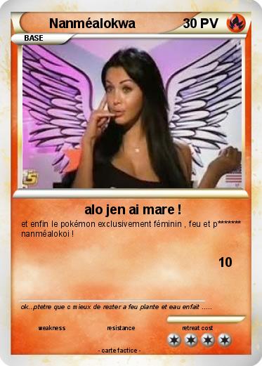 Pokemon Nanméalokwa