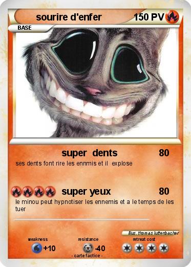 Pokemon sourire d'enfer