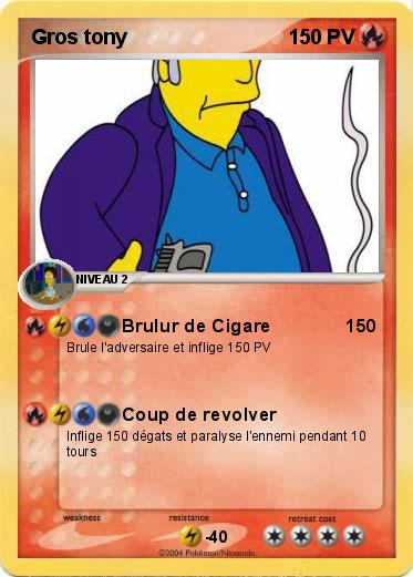 Pokemon Gros tony 