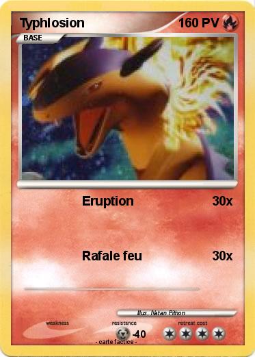 Pokemon Typhlosion