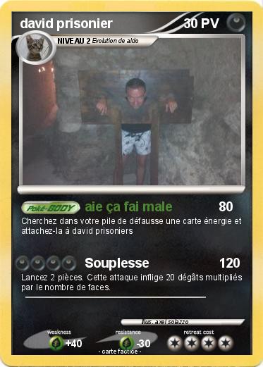 Pokemon david prisonier