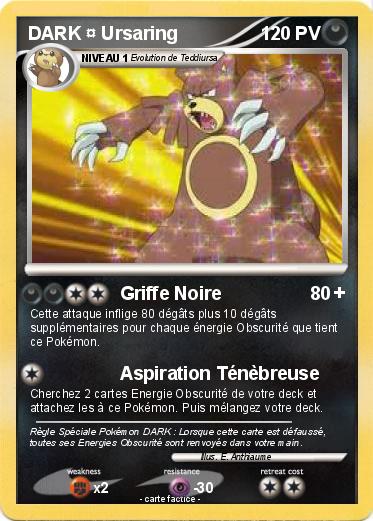 Pokemon DARK ¤ Ursaring