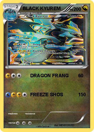 Pokemon BLACK KYUREM