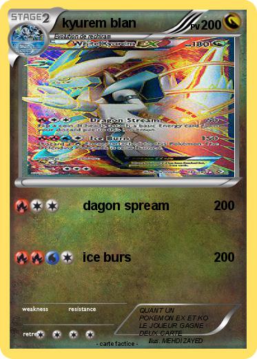 Pokemon kyurem blan