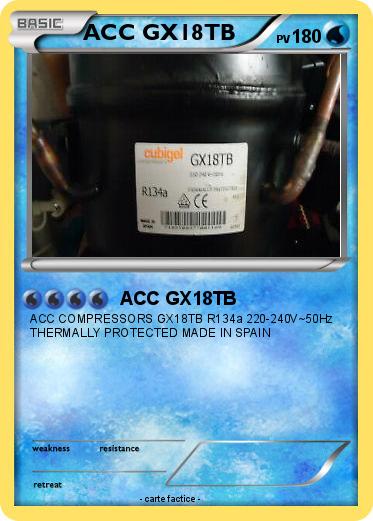 Pokemon ACC GX18TB