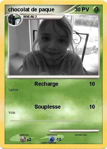 Pokemon chocolat de paque