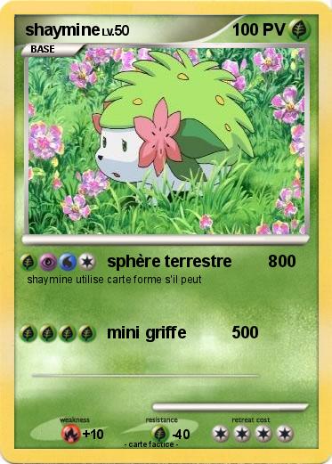 Pokemon shaymine