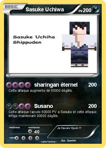 Pokemon Sasuke Uchiwa