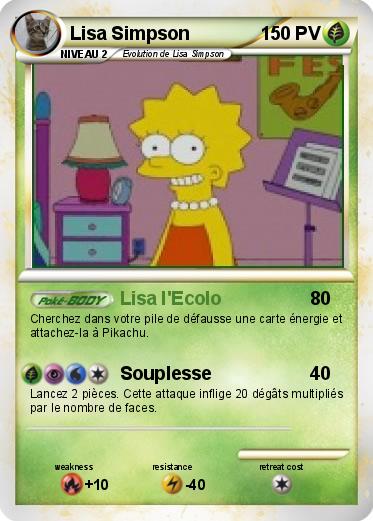 Pokemon Lisa Simpson