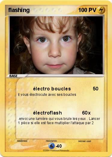 Pokemon flashing                        