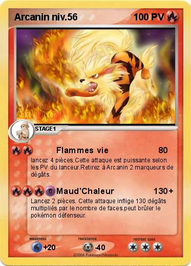 Pokemon Arcanin niv.56