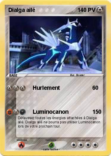 Pokemon Dialga ailé