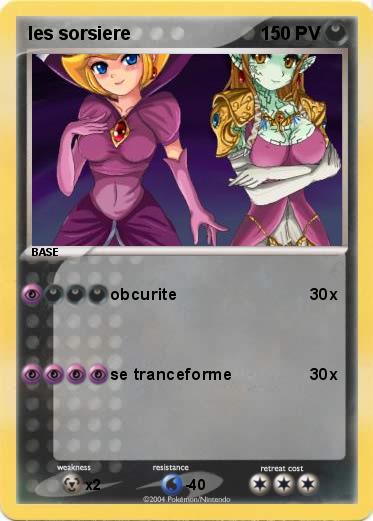 Pokemon les sorsiere