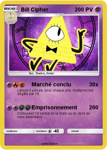 Pokemon Bill Cipher