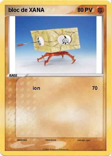 Pokemon bloc de XANA