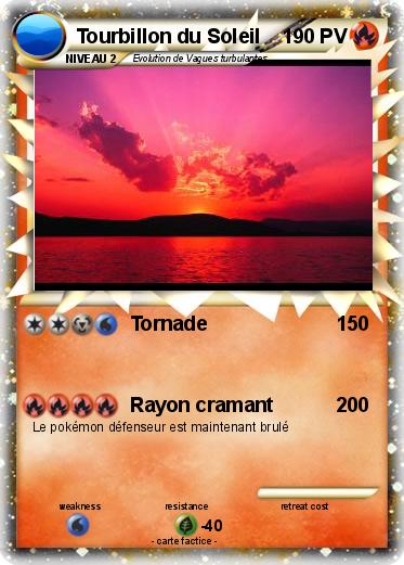 Pokemon Tourbillon du Soleil