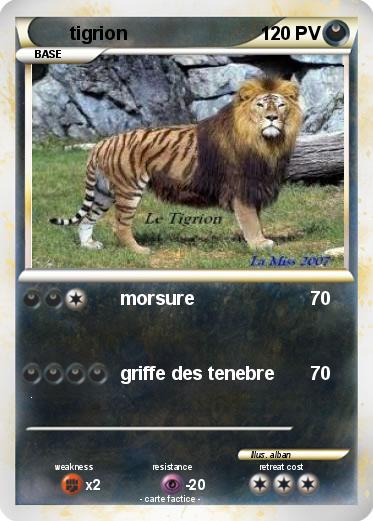 Pokemon tigrion