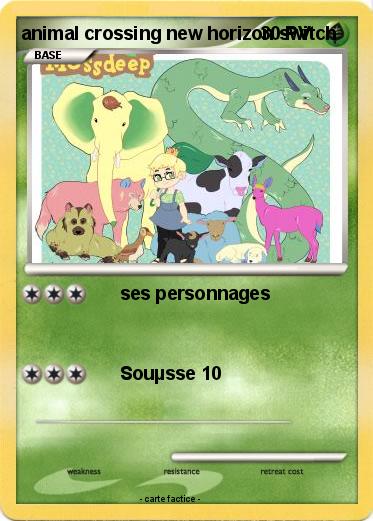 Pokemon animal crossing new horizon switch