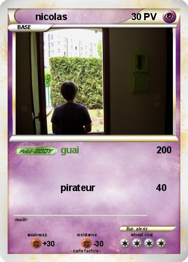 Pokemon nicolas