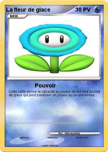 Pokemon La fleur de glace