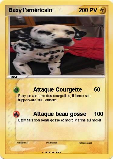 Pokemon Baxy l'américain